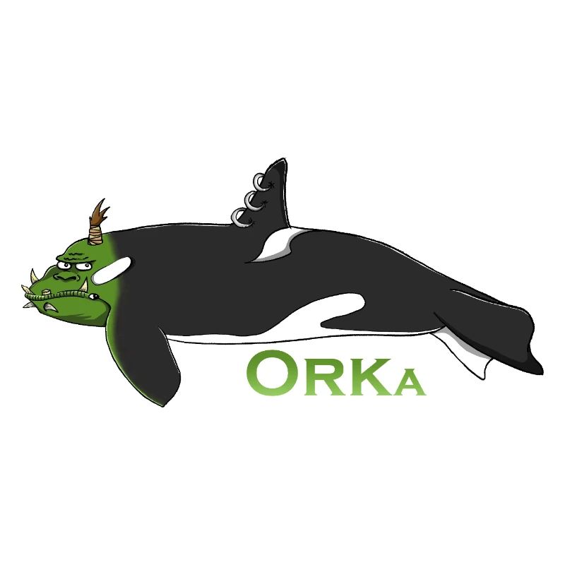 Humorvoller Orca