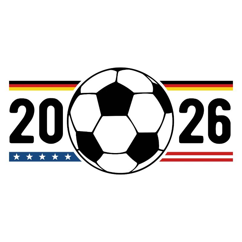 Fußball Flagge 2026