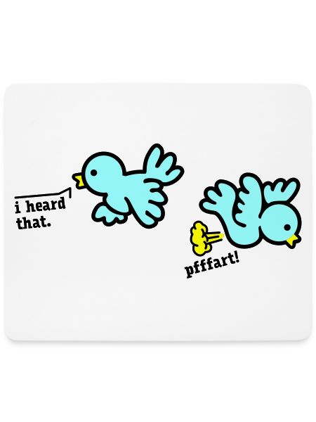 when birds fart