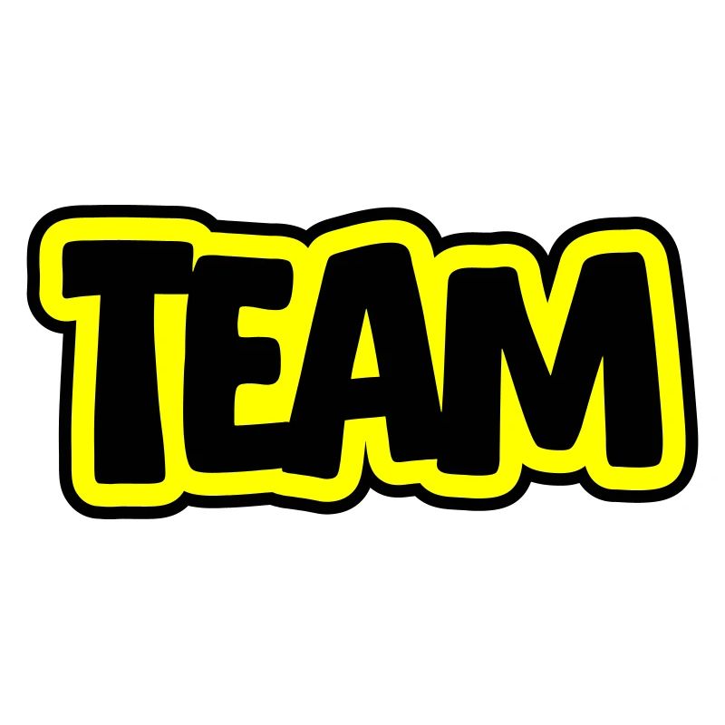 Team Schriftzug