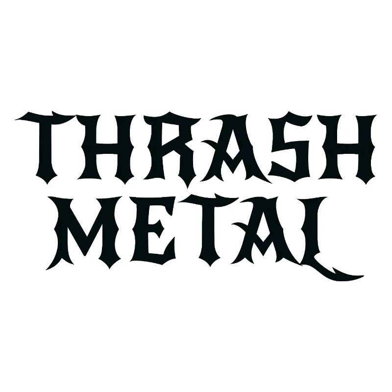 Thrash Metal Logo Tee