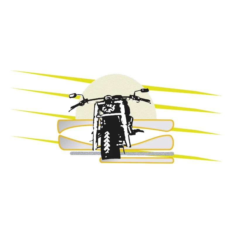 Motorrad Chopper