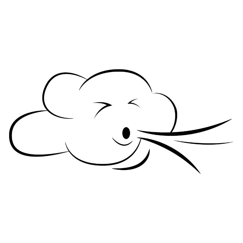 cloud breath breathing relax cloud meditation icon
