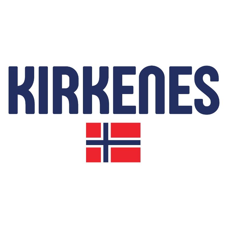 KIRKENES Norwegen Flagge