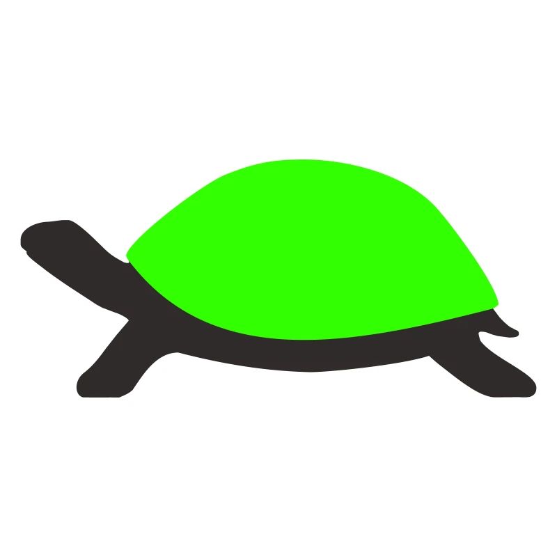 Gezeichnete Schildkröte 