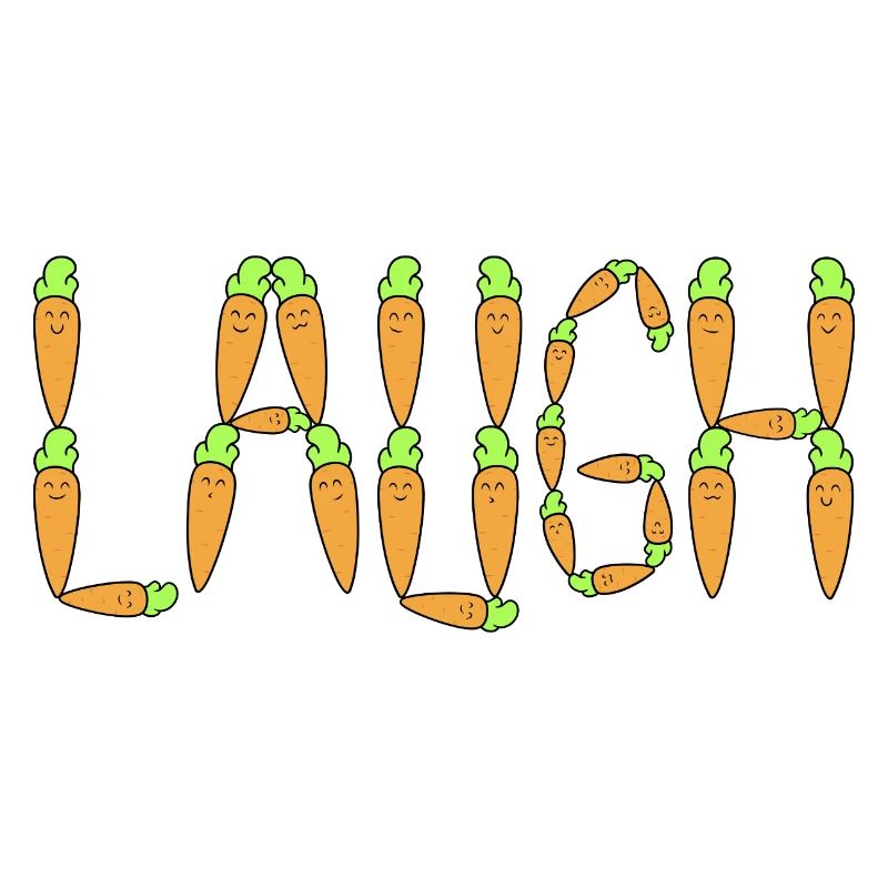 Karotten lachen