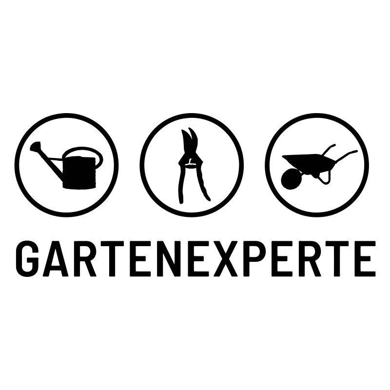 Gartenexperte: Gießkanne, Heckeschere, Schubkarre