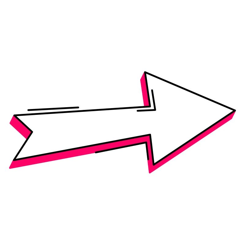 Abstrakte Neon Pfeil Illustration