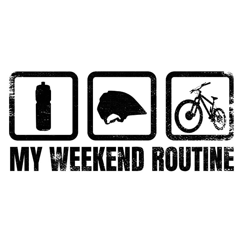 Mountainbiker Wochenende
