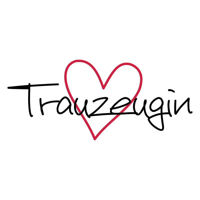 Trauzeugin Herz Junggesellenabschied
