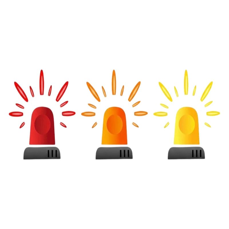 Signal Trio Warnleuchte