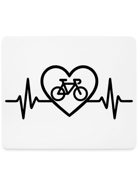 Herz Radfahren – Leidenschaft Fahrrad