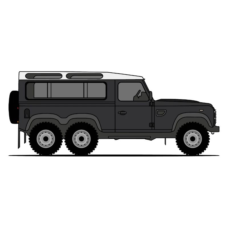 Defender 6x6 Black