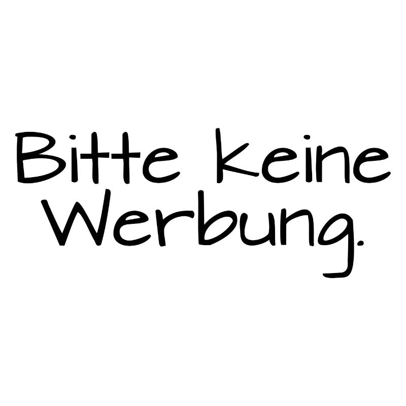 Bitte keine Werbung