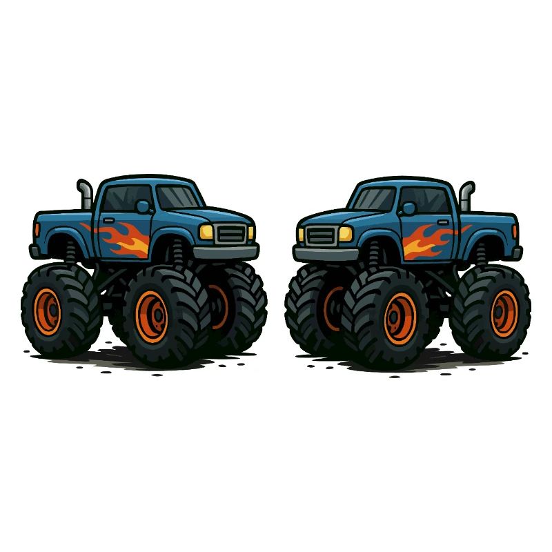 MonsterTruck Flammen Cruiser