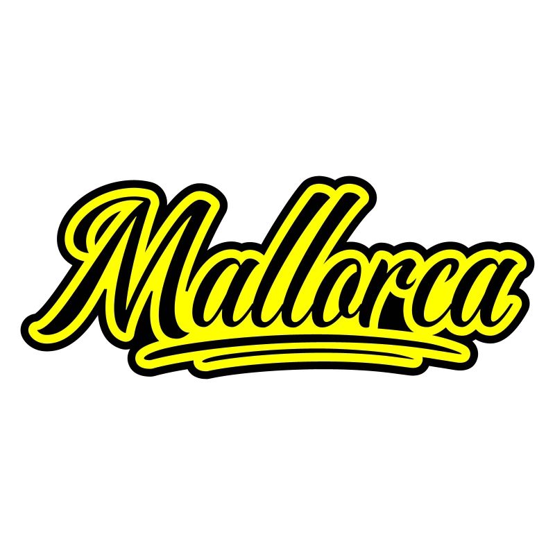 Mallorca Schrift