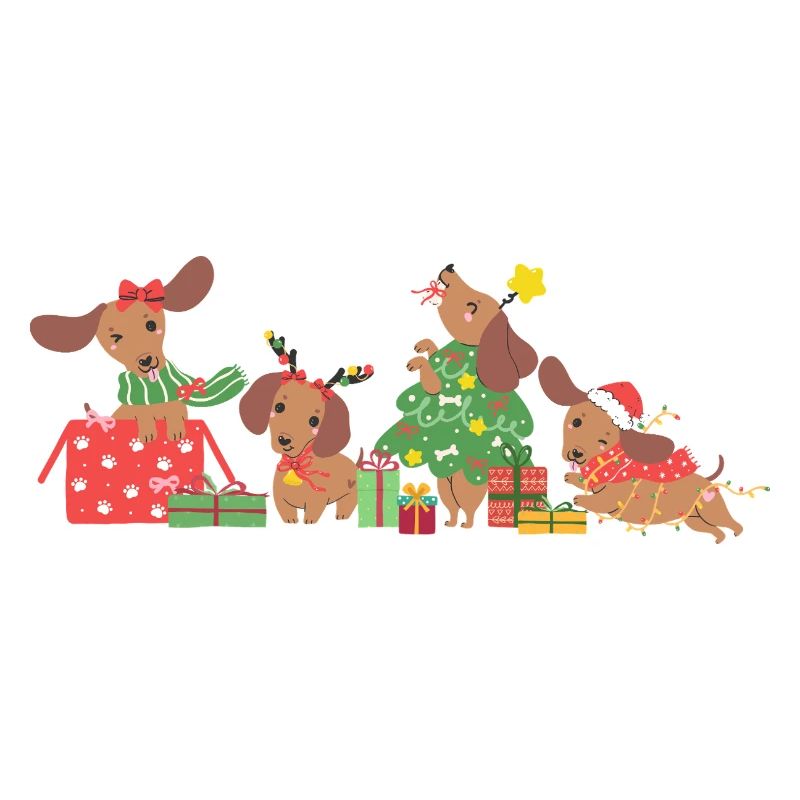Hunde-Weihnachten