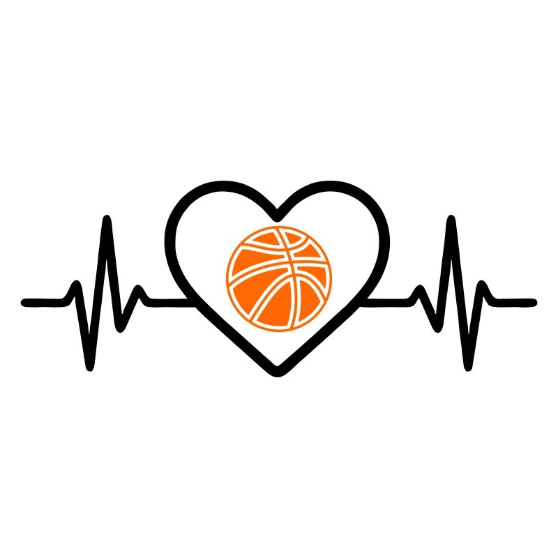 Basketball Herz Sport