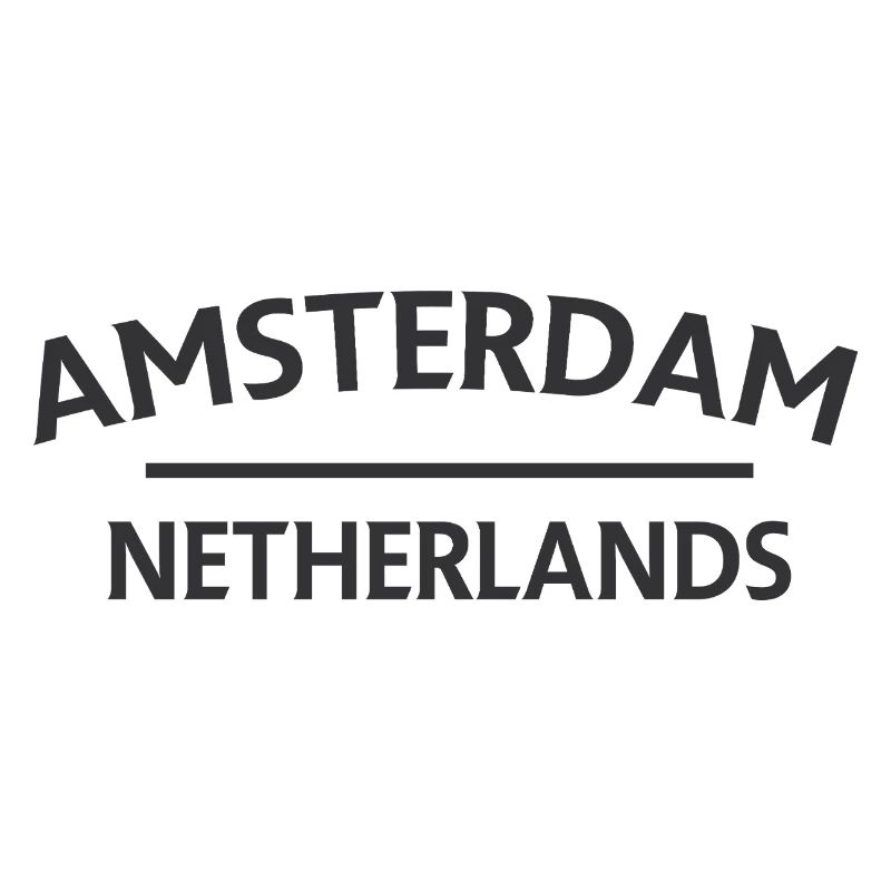 Amsterdam – Niederländisches Textdesign
