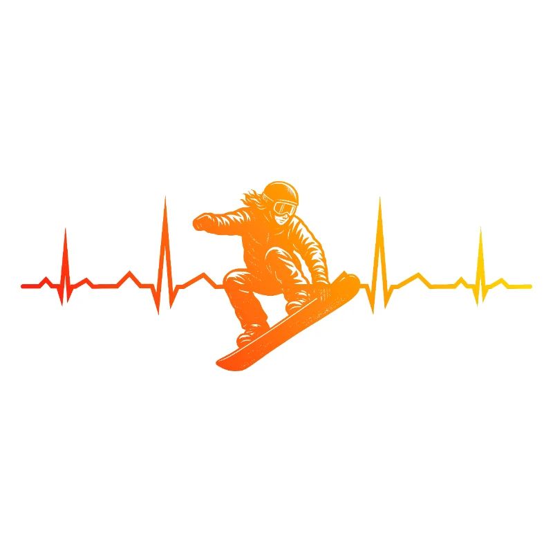 Snowboard Motiv mit Wiedererkennungswert