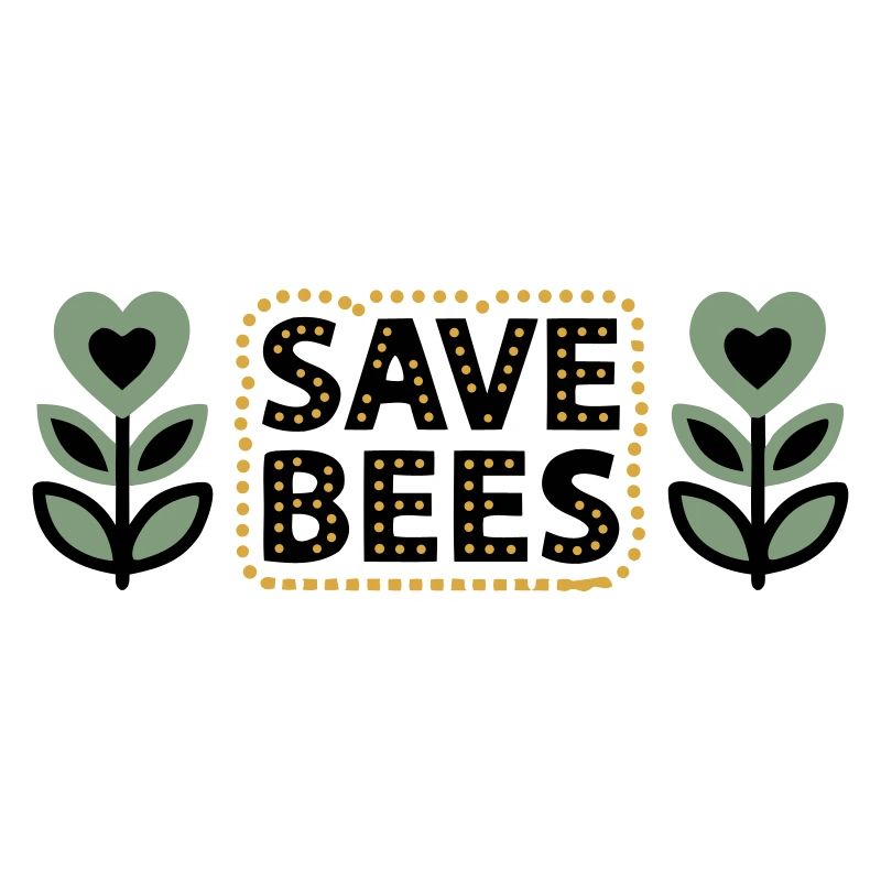 Save Bees Bees Flowers Conservation Beekeeper