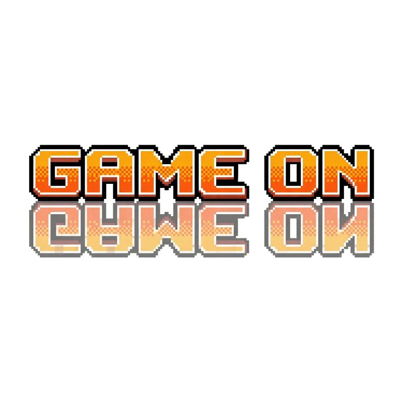 Spiel über Retro-Pixelkunst