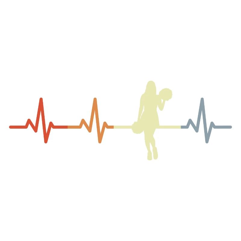 Cheerleaderin Kardiogramm