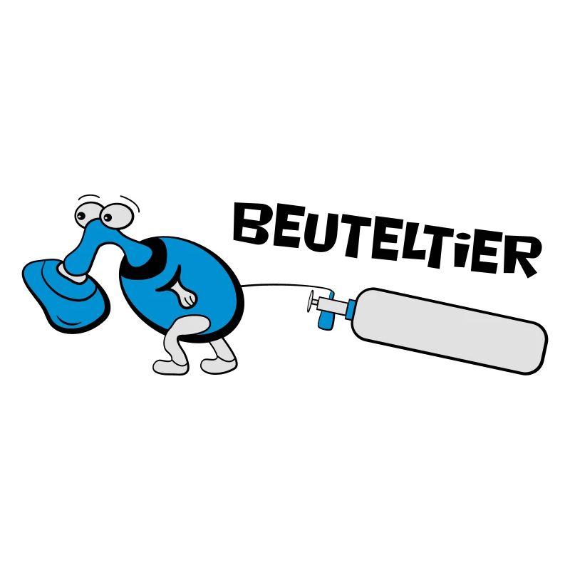 Beuteltier - Anästhesie Fun Cartoon