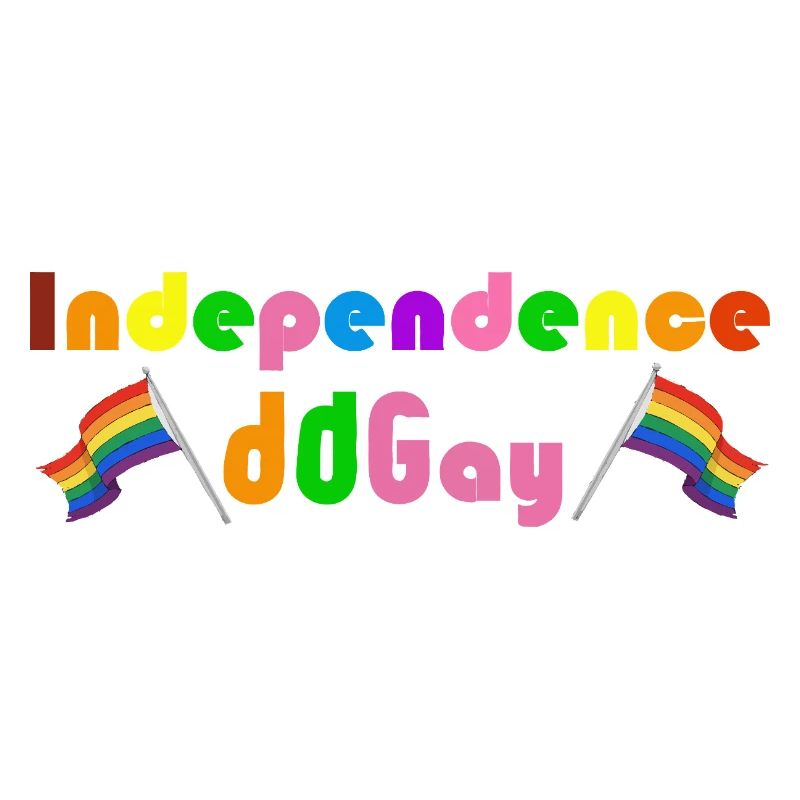 Unabhängigkeit Schwuler Regenbogen