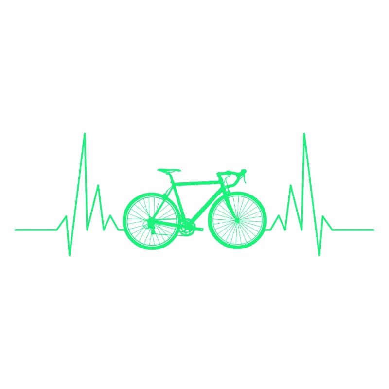 Fahrrad Herzschlag Ekg