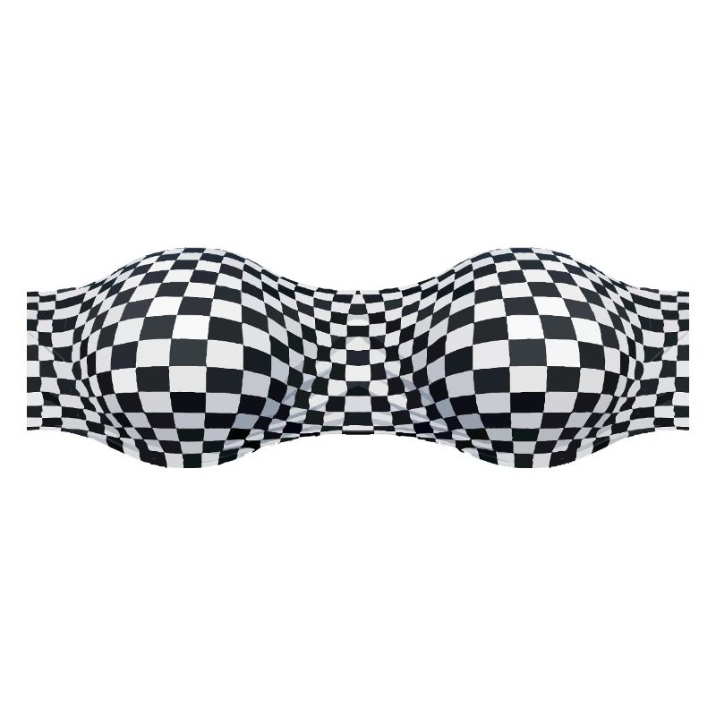 Folded Checkered Patterns
