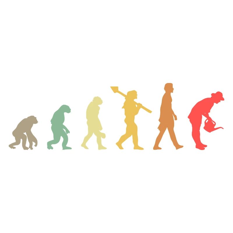 Evolution Gardener Frau