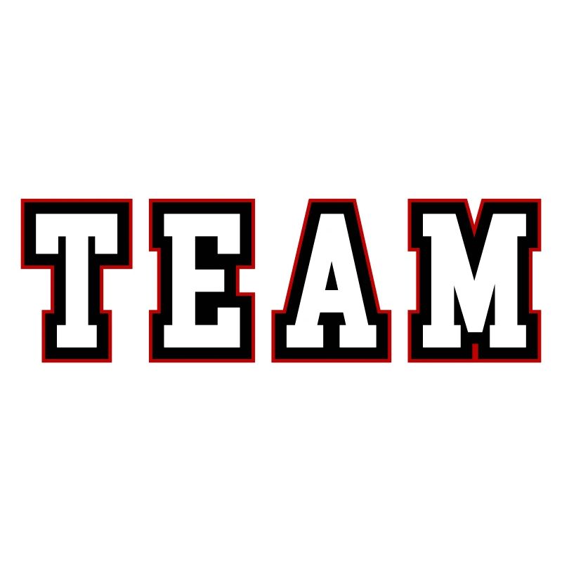Team Schriftzug