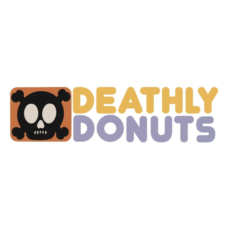 Deathly Donuts Totenkopf PopArt