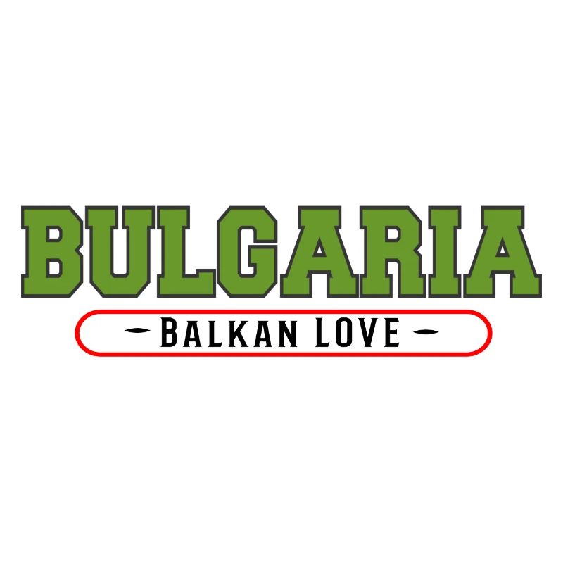 Bulgaria Balkan Liebe Emblem