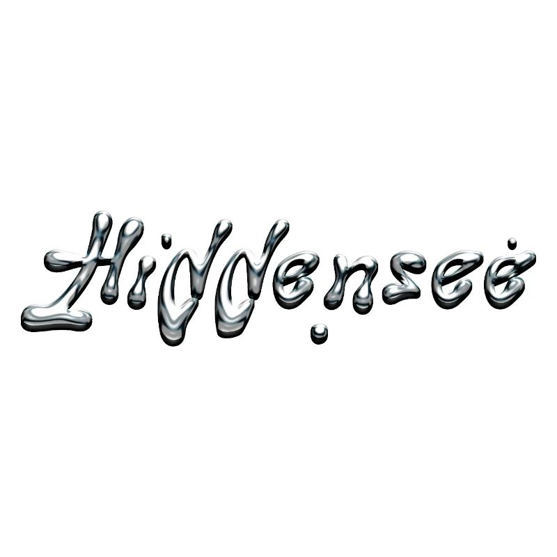 Hiddensee chrome lettering