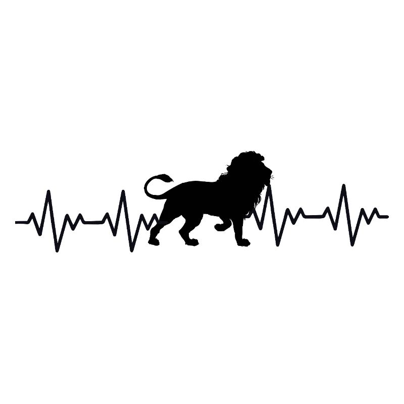 Löwe EKG Herzschlag