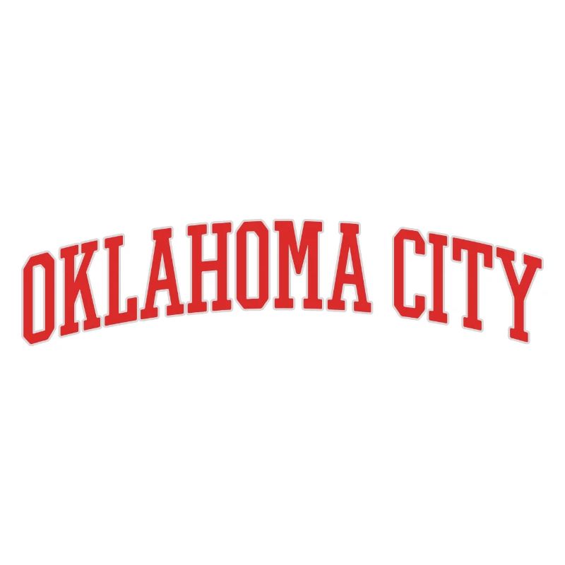 Oklahoma City Bogen-Schrift