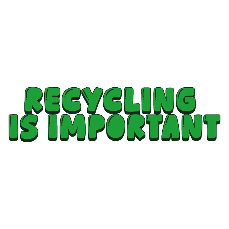 Recycling is important