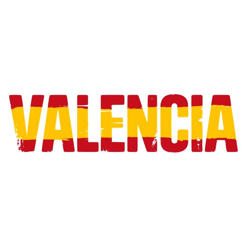 Valencia Flagge Spanien