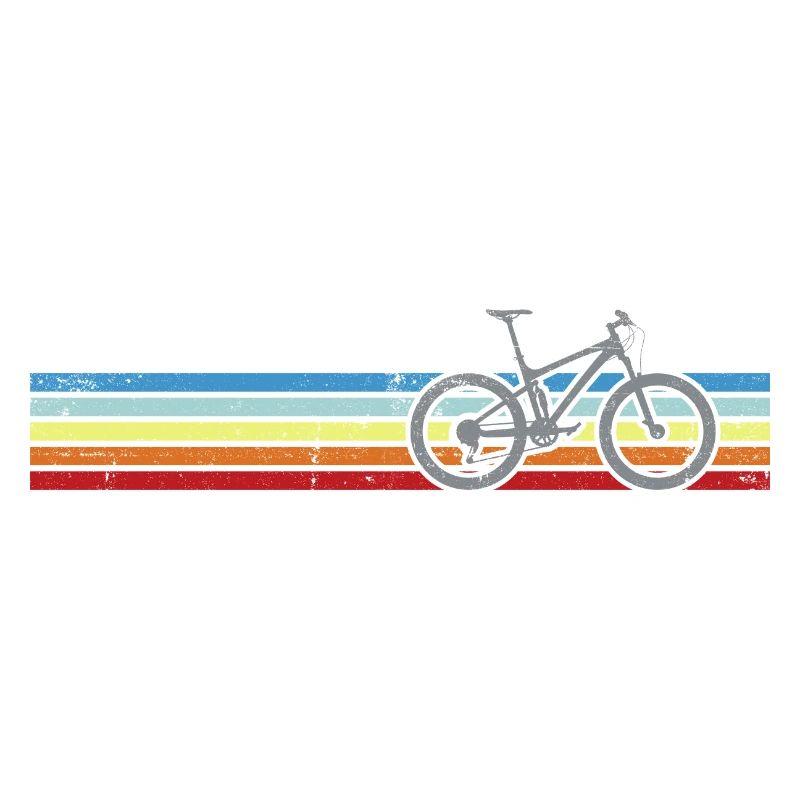 Rainbow Stripes Fahrrad