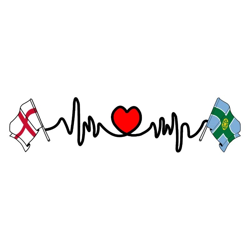 Derbyshire & England Heart