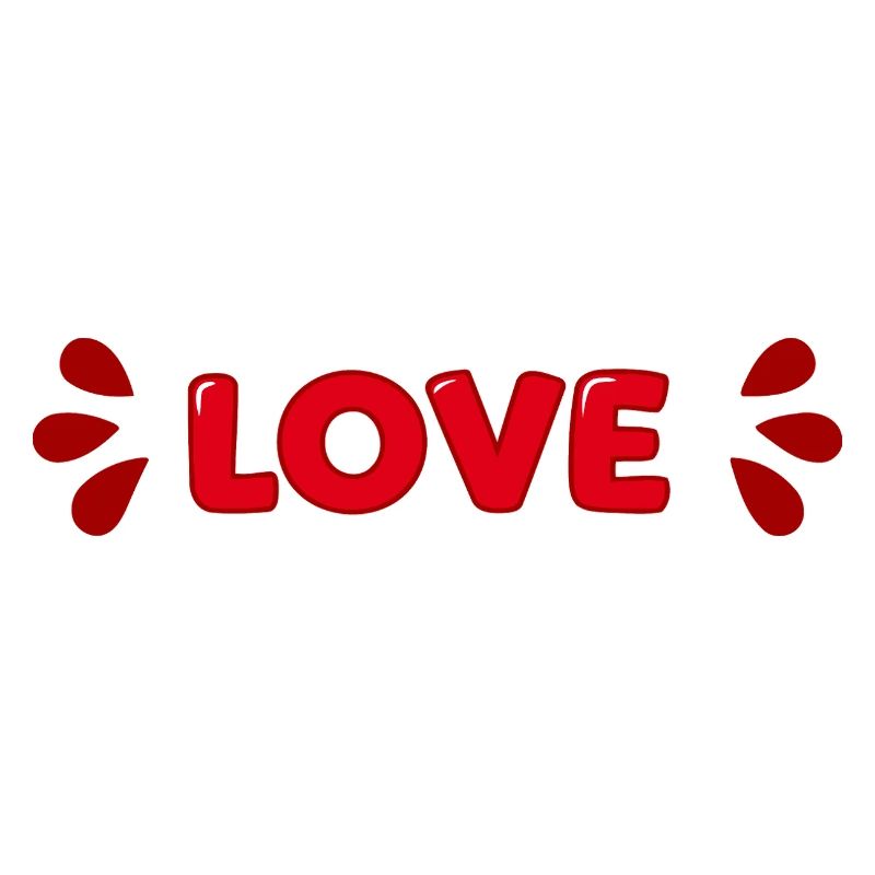 Liebe Rote Blasen