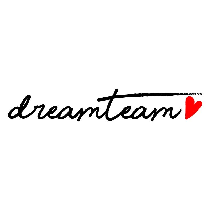 Dreamteam rotem Herz