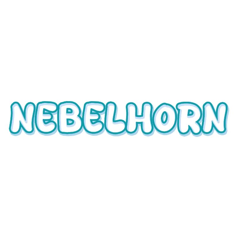 Nebelhorn Schriftzug