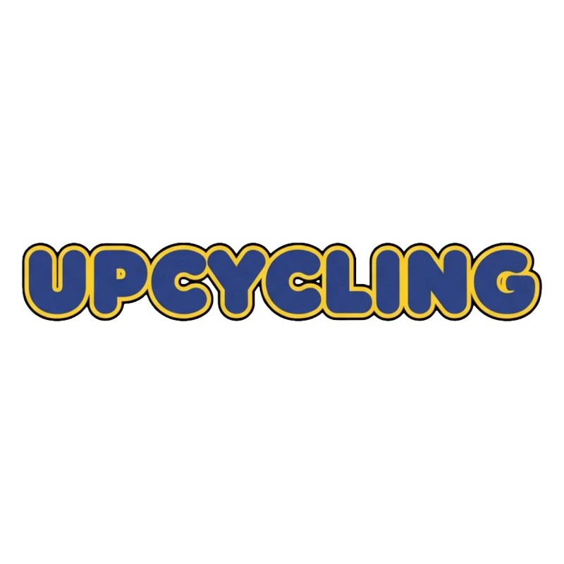 Upcycling Schriftzug Kunst