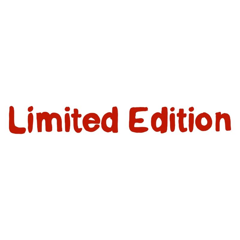 Limited Edition Schriftzug Retro