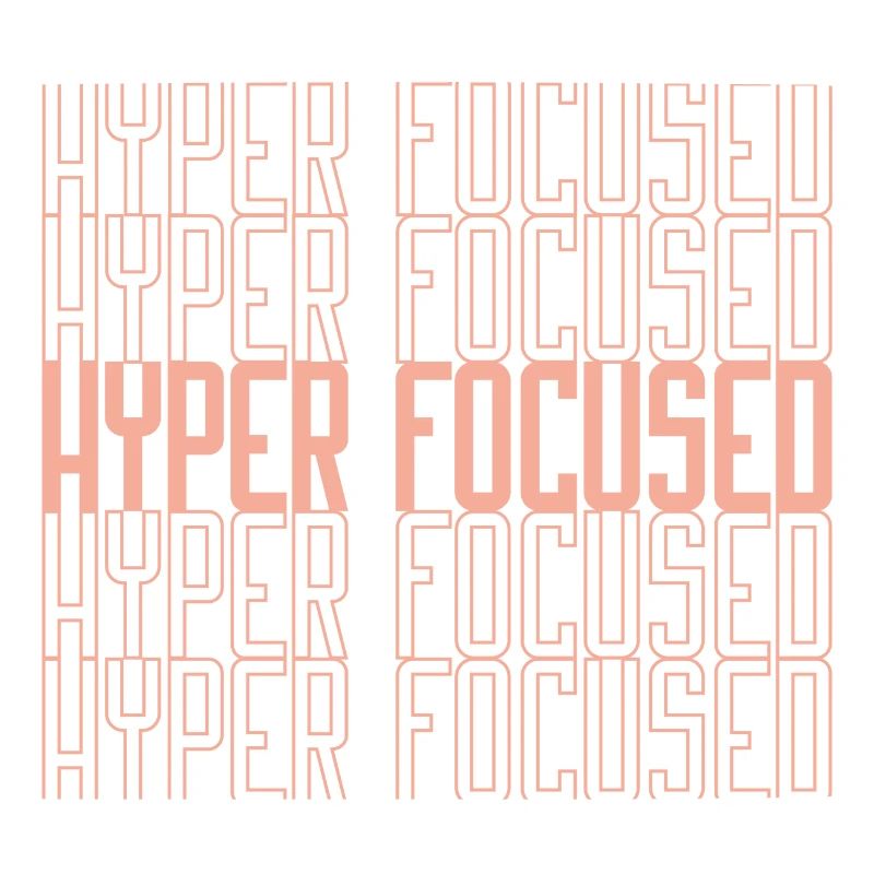 hyperfocused in gelb