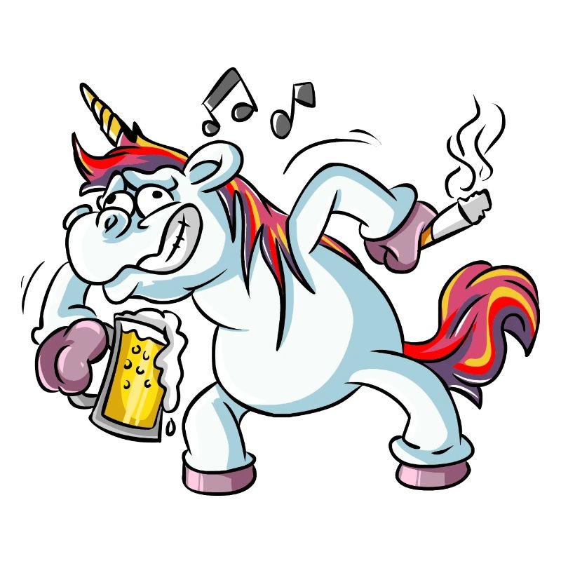 Besoffenes Einhorn