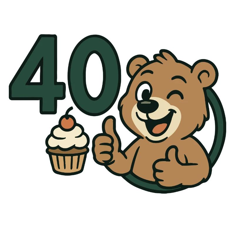 Bärenstark mit 40